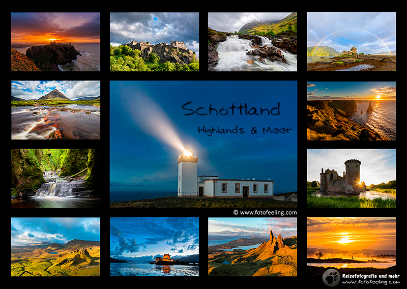 Kalender - Schottland - Highlands & Meer 2018