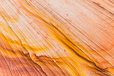 Tolle Farben im Sandstein, North Teepees Wanderung