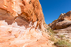 Wanderung an den White Domes, Valley of Fire State Park