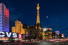 Las Vegas Strip zur blauen Stunde