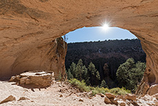 Alcove House im Bandelier National Monument, New Mexico