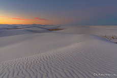 Dämmerung, White Sands National Monument