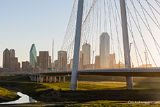 Skyline von Dallas am Morgen